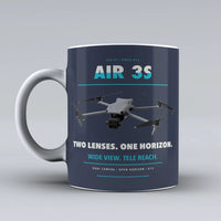 Thumbnail for Air 3S Mug design on dark blue dji