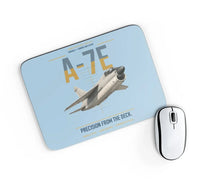 Thumbnail for A-7E Corsair II design on light blue rectangle mouse pad
