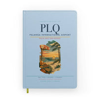 Thumbnail for Palanga International Airport (PLQ) design on light blue notebook