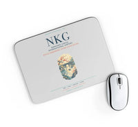 Thumbnail for Nanjing Lukou International Airport (NKG) design on light gray rectangle mouse pad