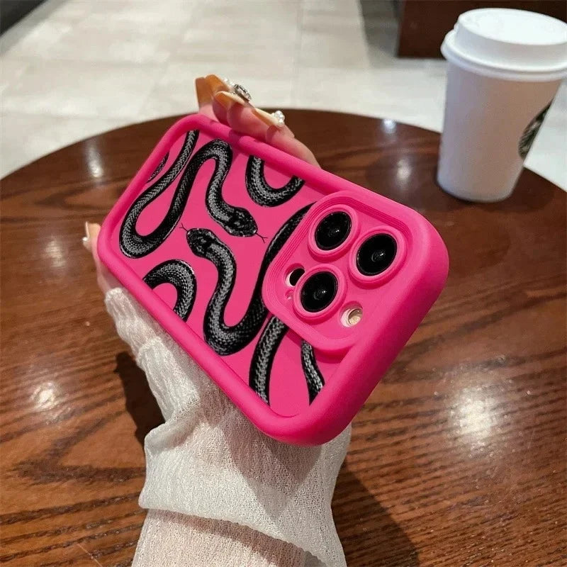 Funny Snake Protective iPhone Case - view 6