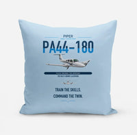 Thumbnail for Piper PA-44-180 Seminole design on light blue pillow