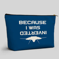 Thumbnail for Because I was Inverted Zipper Pouch - view 5