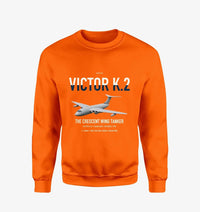 Thumbnail for Handley Page Victor K.2 design on orange sweatshirt