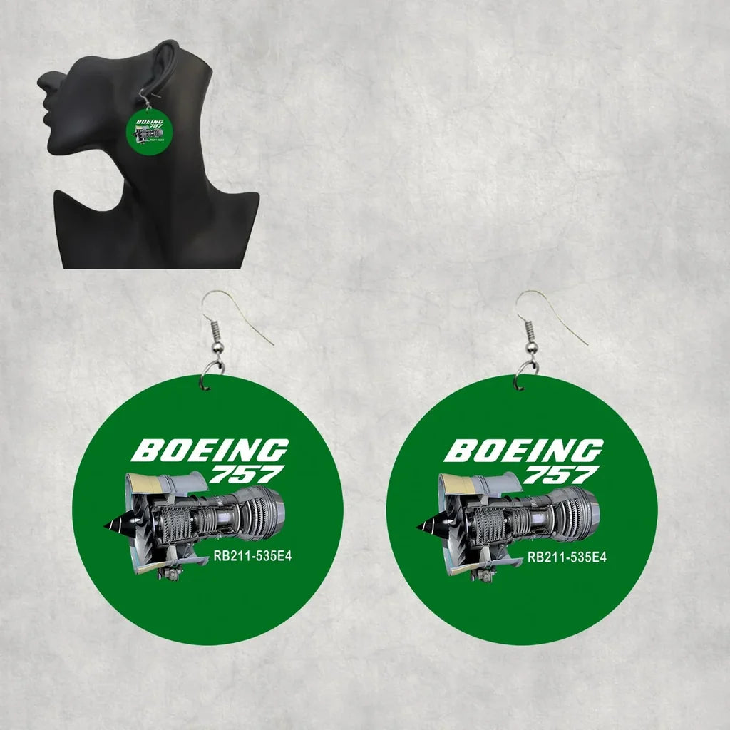 Boeing 757 Earrings - view 5