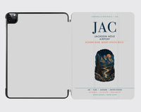 Thumbnail for Jackson Hole Airport (JAC) design on light gray ipad tablet case