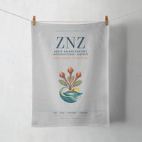 Thumbnail for Abeid Amani Karume International Airport (ZNZ) design on light gray towel