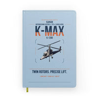 Thumbnail for Kaman K-1200 K-MAX design on light blue notebook