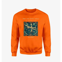 Thumbnail for VINTAGE G4018 - The Atlantic Solo - Designed Sweatshirts design on orange