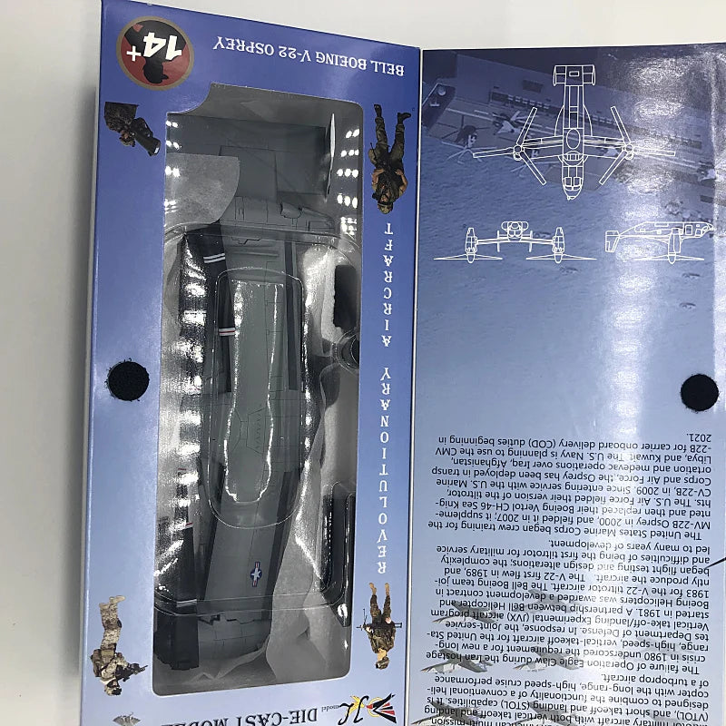 1:72 V-22 Osprey Diecast Alloy Model - view 16