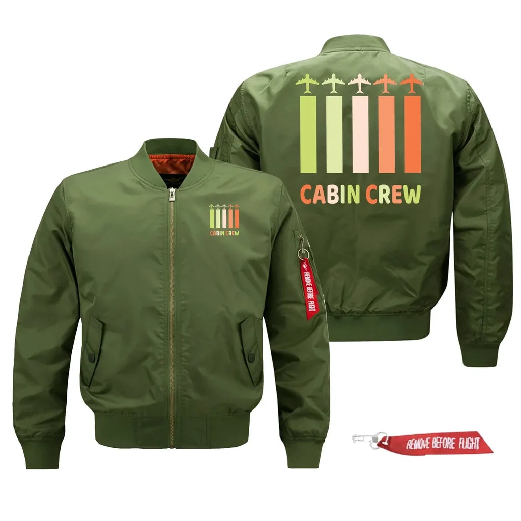 Customisable Colourful Cabin Crew Jacket - view 5