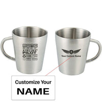 Thumbnail for Customisable Airline Pilot Label Mug - view 5