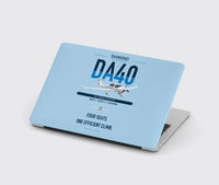 Thumbnail for Diamond DA40 design on light blue MacBook case