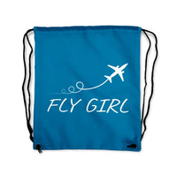 Thumbnail for Just Fly It & Fly Drawstring Bag - view 5