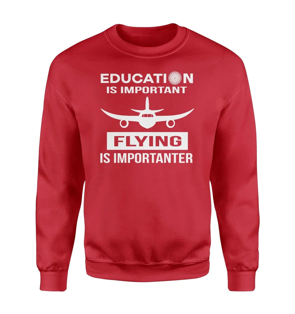 Flying is Importanter Sweatshirt - view 5