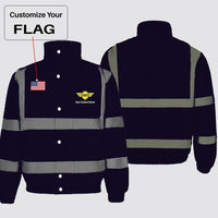 Thumbnail for Customisable Flag & Name Winter Jacket - view 5