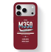 Thumbnail for Piper M350 design on dark red magsafe iphone case, for iPhone 17 Pro