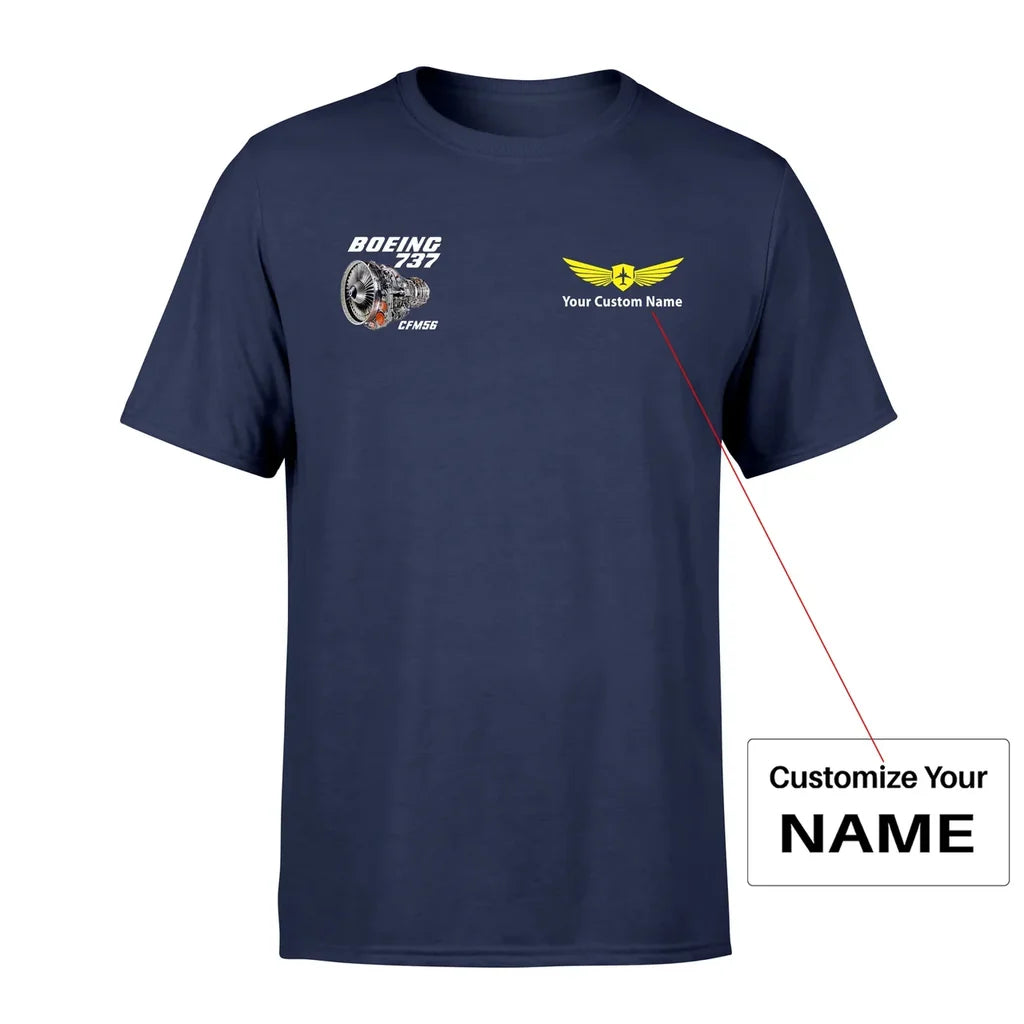 Customisable Boeing 737 T-Shirt - view 5