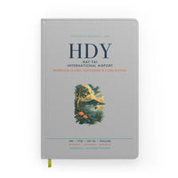 Thumbnail for Hat Yai International Airport (HDY) design on light gray notebook