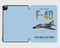 Thumbnail for F-4D Phantom II design on light blue ipad tablet case