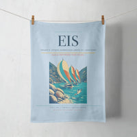 Thumbnail for Terrance B. Lettsome International Airport (EIS) design on light blue towel