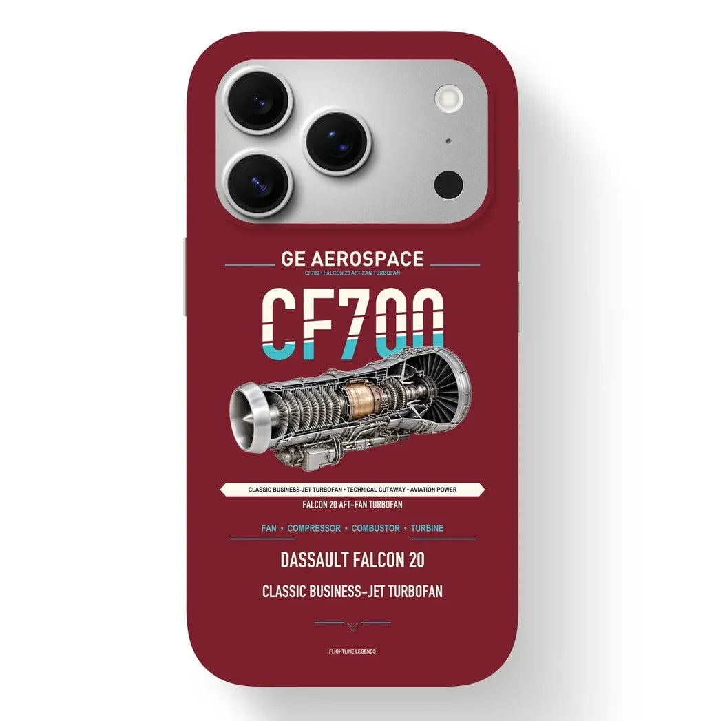 CF700 Case design on dark red iphone case