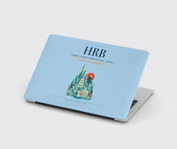 Thumbnail for Harbin Taiping International Airport (HRB) design on light blue MacBook case