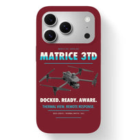 Thumbnail for DJI Matrice 3TD Case design on dark red iphone case