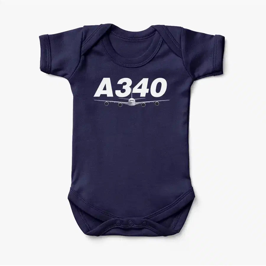 Airbus A340 Baby Bodysuit - view 5