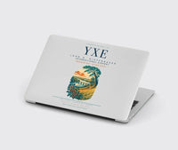 Thumbnail for Saskatoon John G. Diefenbaker International Airport (YXE) design on light gray MacBook case