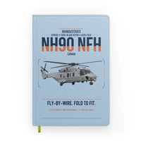 Thumbnail for NHIndustries NH90 NFH Caïman design on light blue notebook