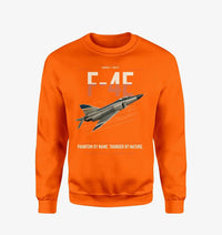 Thumbnail for F-4E Phantom II design on orange sweatshirt