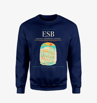 Thumbnail for Ankara Esenboga Airport ESB Sweatshirt - Navy Blue
