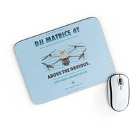 Thumbnail for DJI Matrice 4T design on light blue rectangle mouse pad