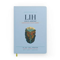 Thumbnail for Līhuʻe Airport (LIH) design on light blue notebook
