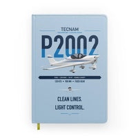 Thumbnail for Tecnam P2002 Sierra MkII design on light blue notebook