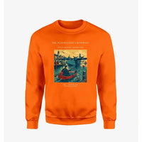 Thumbnail for VINTAGE G4278 - The Postmaster's Rowboat - Designed Sweatshirts design on orange
