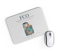 Thumbnail for Rome Leonardo da Vinci Fiumicino Airport (FCO) design on light gray rectangle mouse pad