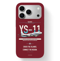 Thumbnail for NAMC YS-11A Case design on dark red iphone case