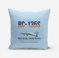 Thumbnail for RC-135S Cobra Ball design on light blue pillow