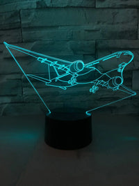 Thumbnail for Customisable Airbus A330 3D Lamp - view 6