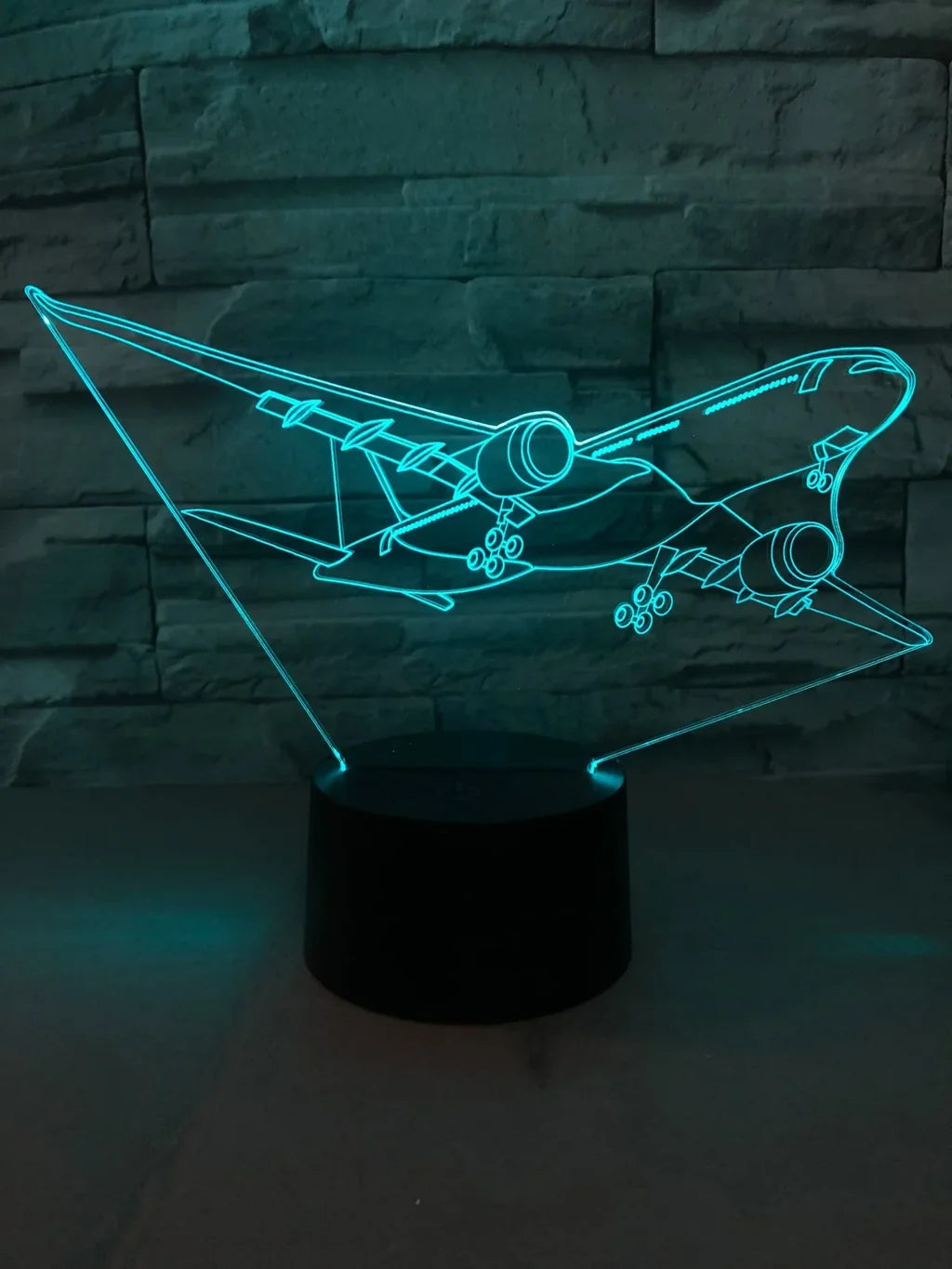 Customisable Airbus A330 3D Lamp - view 6