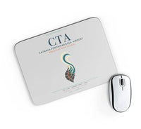 Thumbnail for Catania-Fontanarossa Airport (CTA) design on light gray rectangle mouse pad