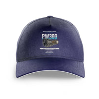 Thumbnail for PW300 design on dark blue printed hat