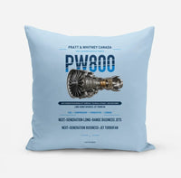 Thumbnail for PW800 design on light blue pillow