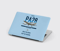 Thumbnail for Piper PA-28 Cherokee design on light blue MacBook case