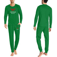 Thumbnail for Drone Pilot men pajamas - Green