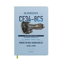 Thumbnail for CF34-8C5 design on light blue notebook