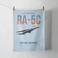Thumbnail for RA-5C Vigilante design on light blue towel