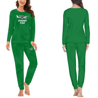 Thumbnail for The Cessna 152 women pajamas - Green